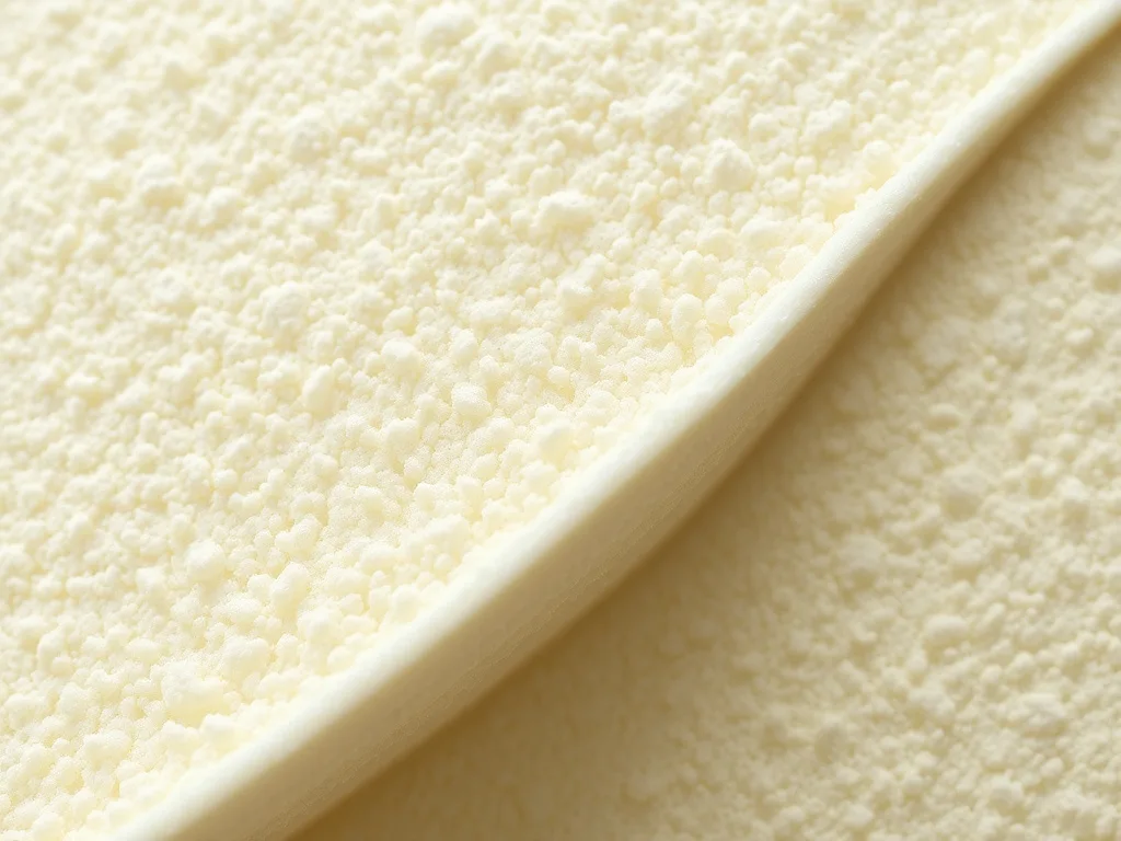 Close-up texture of cured spray polyurethane foam roofing material